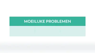 Titel - Moeilijke Problemen - 3 kol