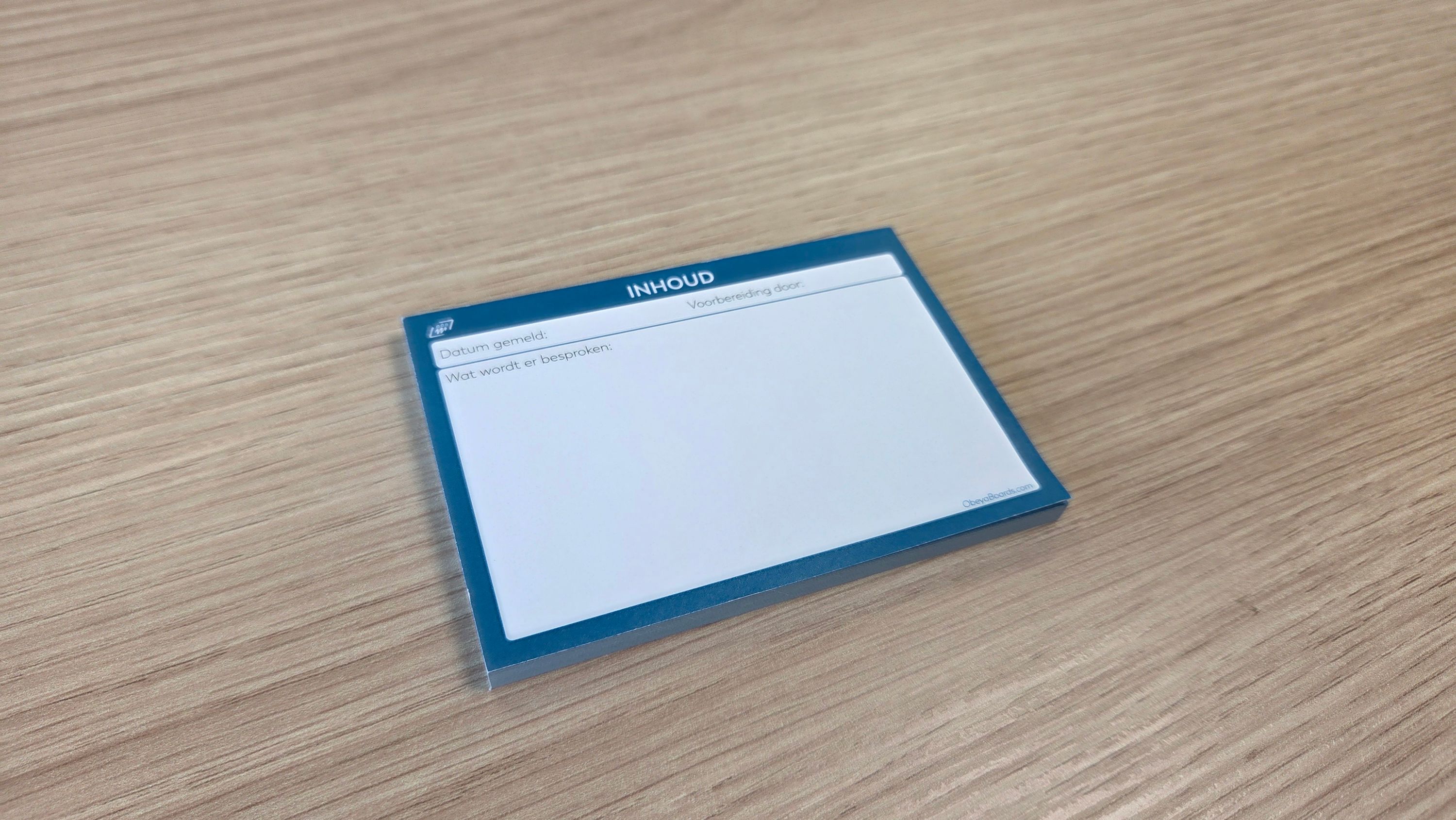 Sticky notes - Inhoud (5 stuks)