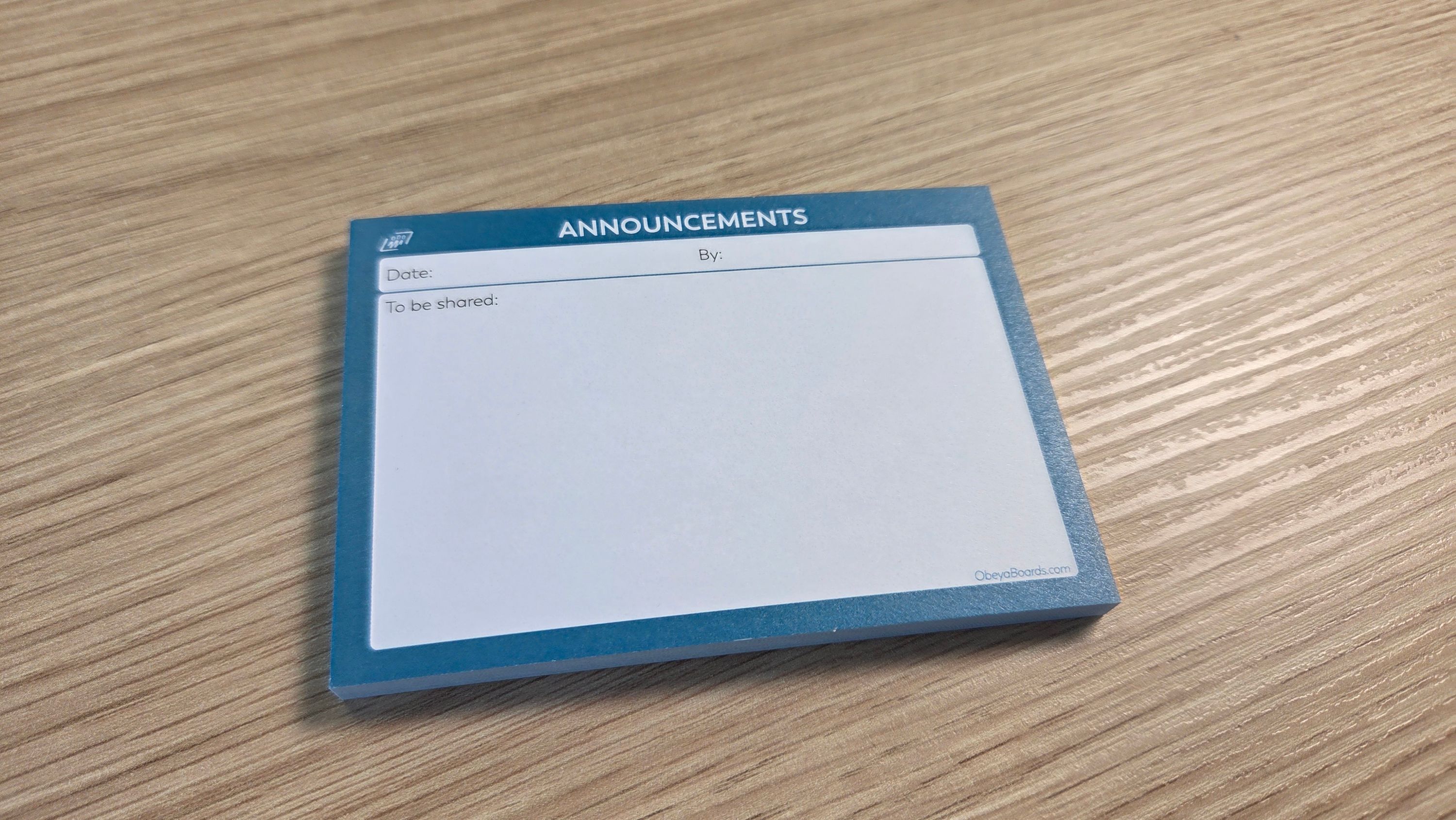 Sticky notes - Anouncement (5 pcs)