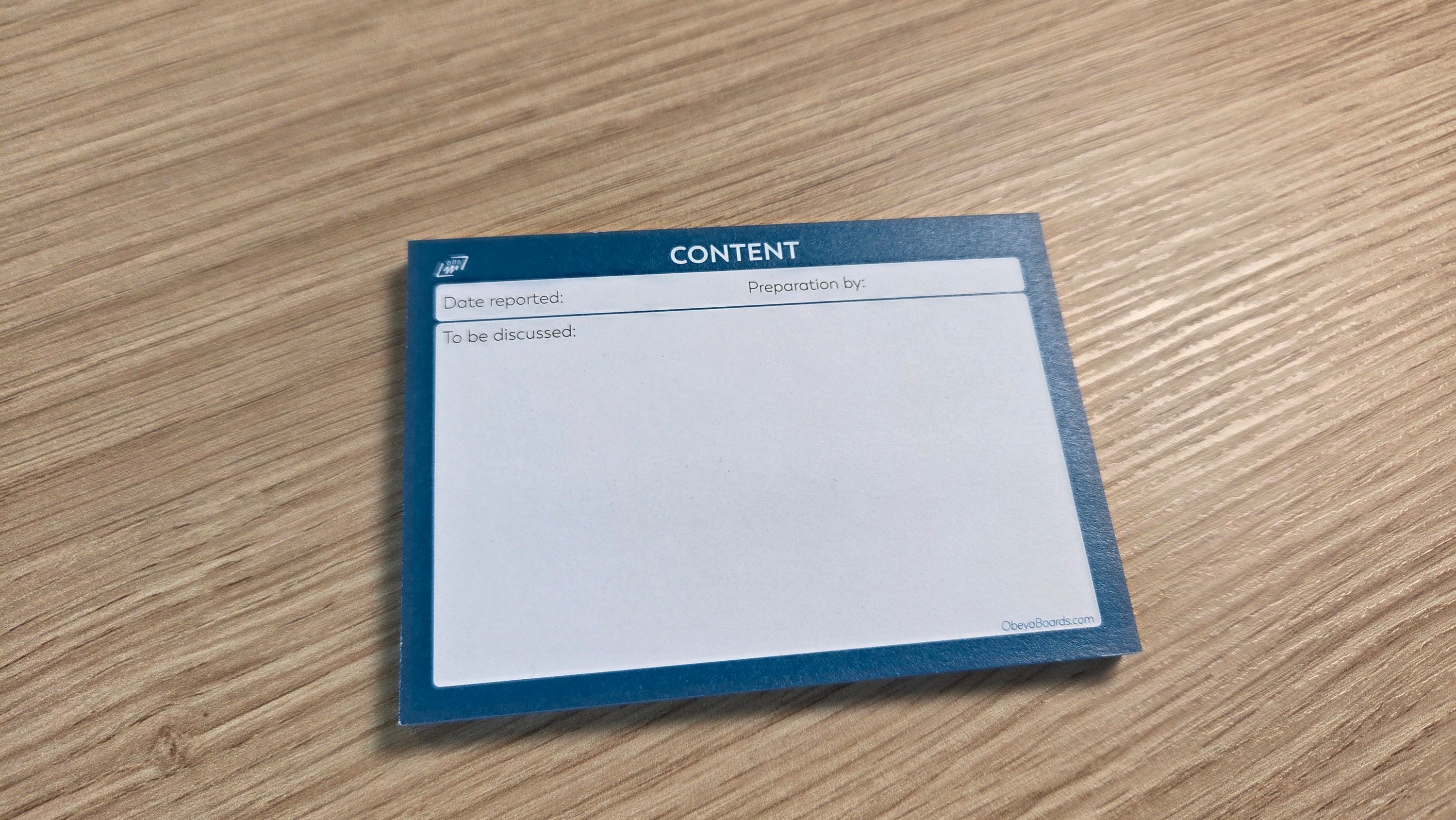 Sticky notes - Content (5 pcs)