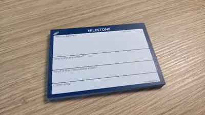 Sticky notes - Milestone (5 pcs)