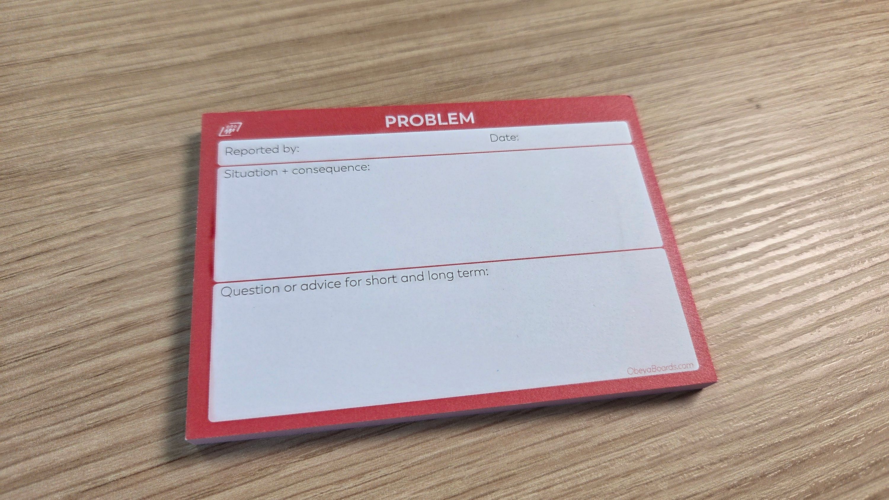 Sticky notes - Problem (5 pcs)