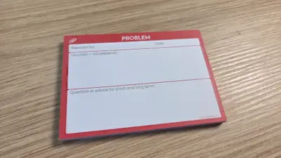Sticky notes - Problem (5 pcs)